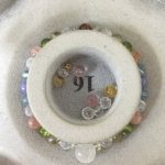 自分用のブレスレットを組んでみた。